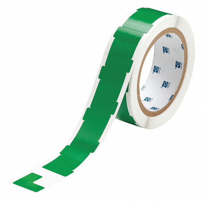 Floor Tape Green 1 inx1 in L PK750