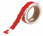 Floor Tape Red 1 inx1 in L PK750