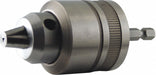 Drill Chuck Keyless Steel 3/8 In 1/4 In