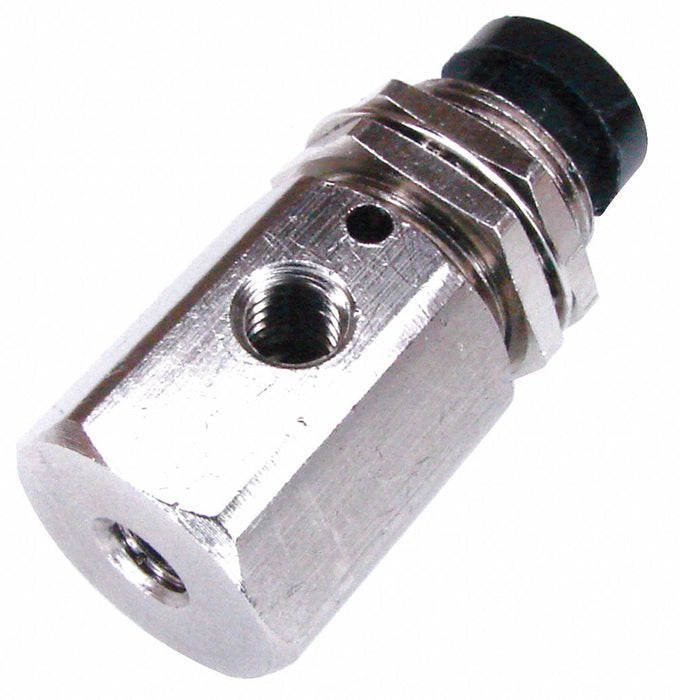 Manual Air Control Valve Button Brass