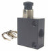 Manual Air Control Valve Button Aluminum