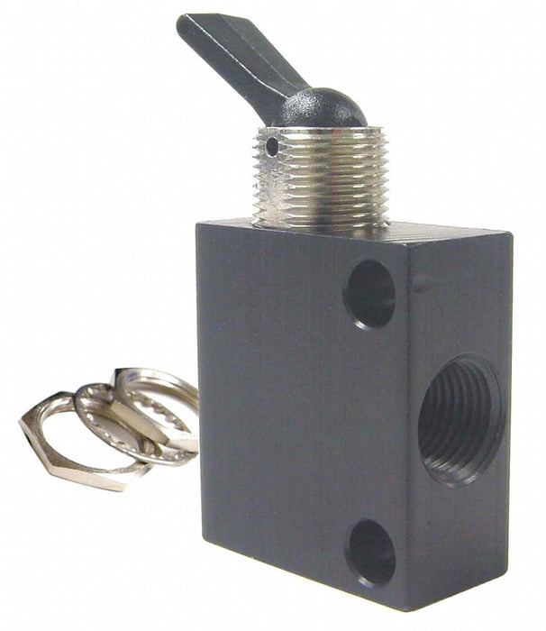 Manual Air Control Valve Toggle Aluminum