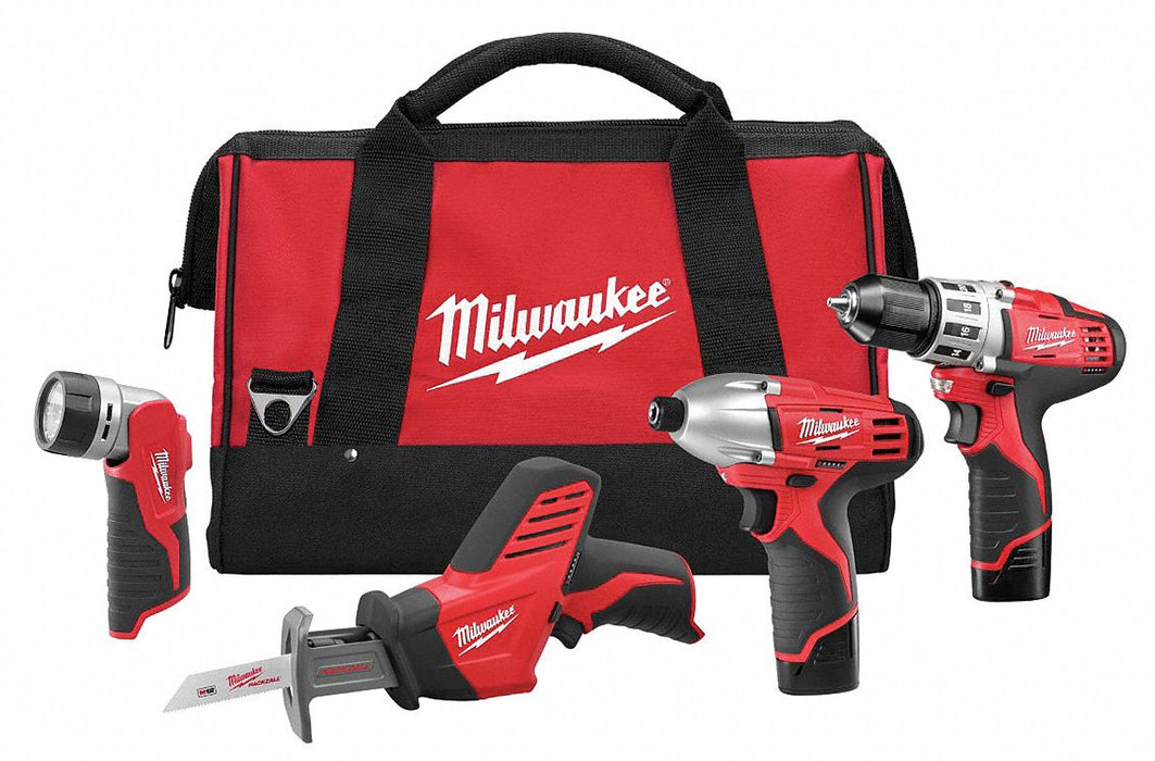 Cordless Combination Kit 4 Tools 12V DC