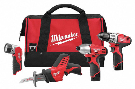 Cordless Combination Kit 4 Tools 12V DC
