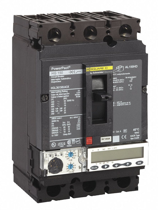 Circuit Breaker 60A 3P 600VAC HG