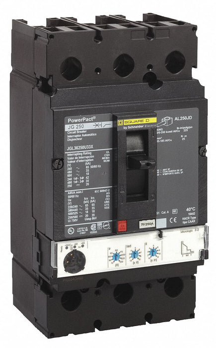Circuit Breaker 250A 3P 600VAC JG