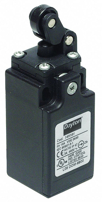 LimitSwitch RollerLeverPlunger 1NO/1NC