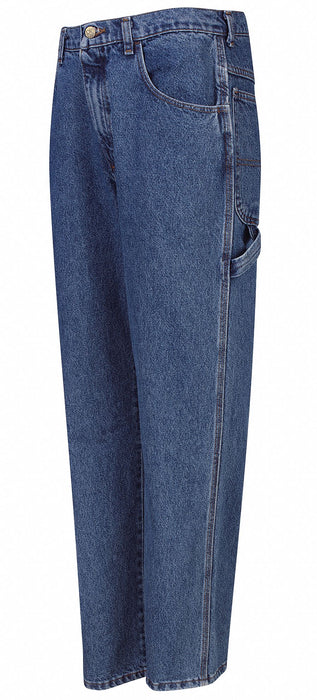 G0606 Loose Fit Jeans Stonewash Size44x32 In