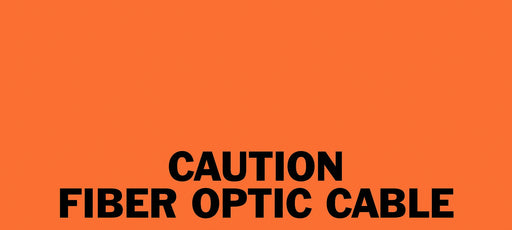 Fiber Optic Cable Labl 2 1/4 in H 5 in W