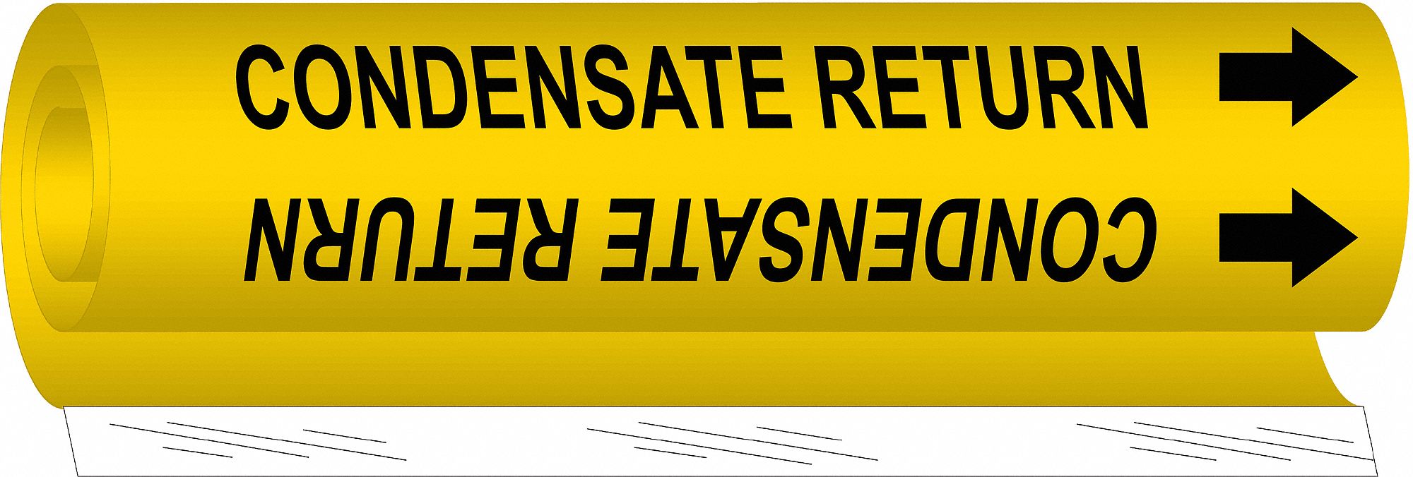 Pipe Mrkr Condnsate Return 26in H 12in W