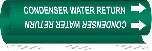 Pipe Marker Condenser Water Return 9in H
