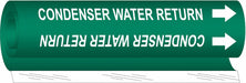 Pipe Marker Condenser Water Return 5in H