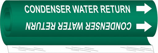 Pipe Marker Condenser Water Return 5in H