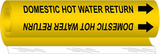 Pipe Marker Domestic Hot Water Return