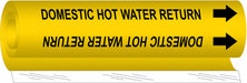 Pipe Mrkr Domestic Hot Watr Return 5in H