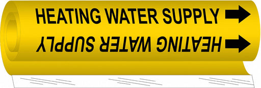 Pipe Marker Heating Water Supply 26in H