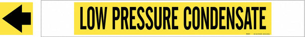 Pipe Markr Low Pressure Condensate 4in H