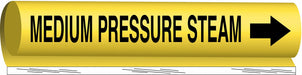 Pipe Marker Medium Pressure Steam 26in H