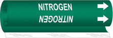 Pipe Marker Nitrogen 9 in H 8 in W