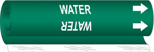 Pipe Marker Water 26 in H 12 in W