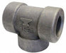 Tee Forged Steel 1 1/2 in Pipe Size FNPT