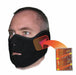 Heated Face Mask Black Universal