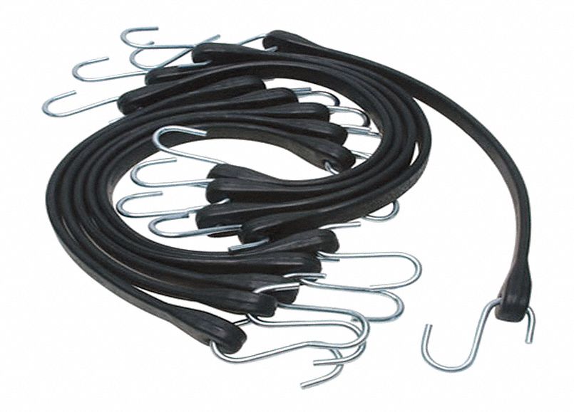 S-Hook 3/4 W Black PK10