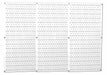 G0361 Pgbrd Panel 3/4 x32 x48 in Crcl Slttd