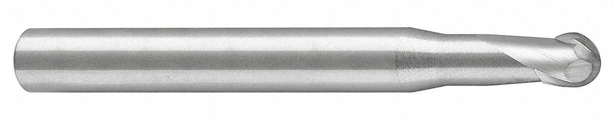 Ball End Mill Single End 1.00mm Carbide