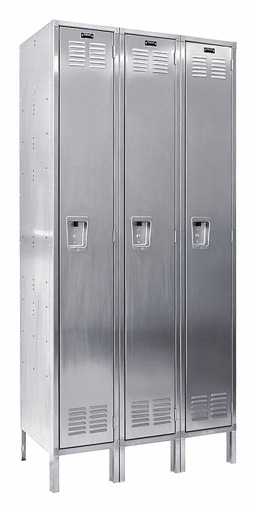 Lckr 1x3Lckr Silver 78 x36 x18 UnAssm