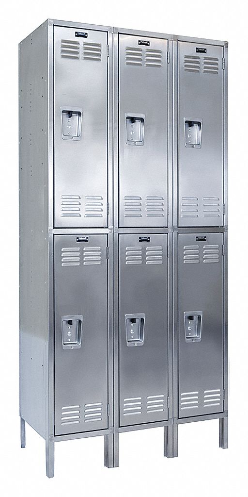 Lckr 2x3Lckr Silver 78 x36 x18 Assm