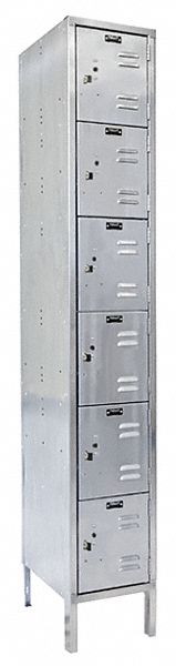 Bx Lckr 6x1Lckr Silver 78 x18 x18 Assm