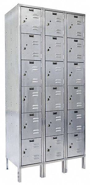 Lckr 6x3Lckr Silver 78 x36 x18 UnAssm