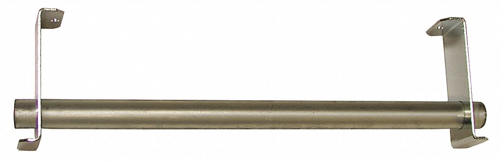 Locker Coat Rod 18 in Length Tan Steel