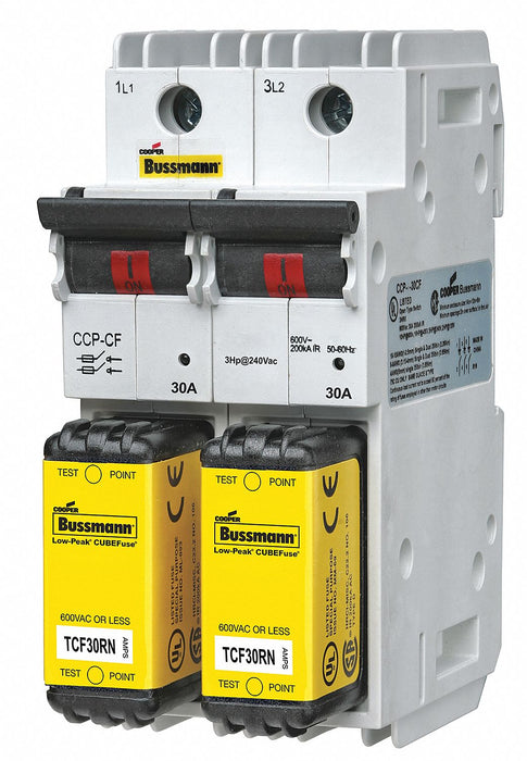 Fuse Block Box Lug 30A Class J