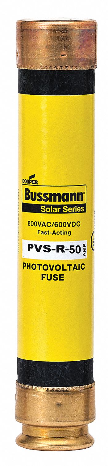 SolarFuse Cyl 50A 600VDC 20kA RK5 