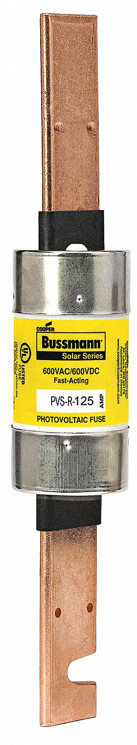 SolarFuse Cyl 125A 600VDC 10kA RK5 