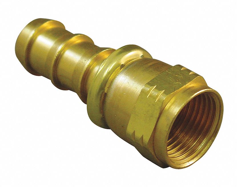 Hydraulic Hose Fitting Brass 7/16 -20
