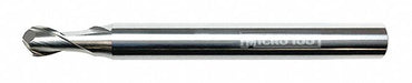 Ball End Mill Single End 0.20mm Carbide
