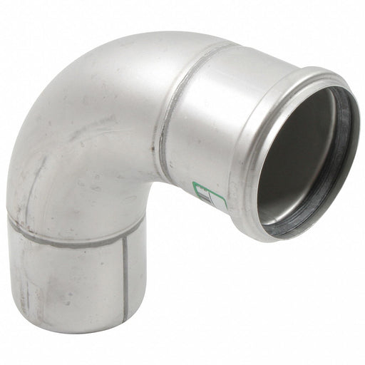 90 Sweep Elbow SS 2 Socket x Push Fit