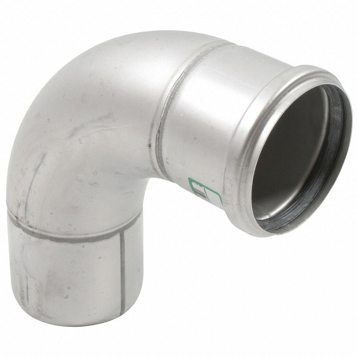 90 Sweep Elbow SS 4 Socket x Push Fit