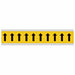SymbolLabel Vinyl 1-1/2inH 7/8inW PK10