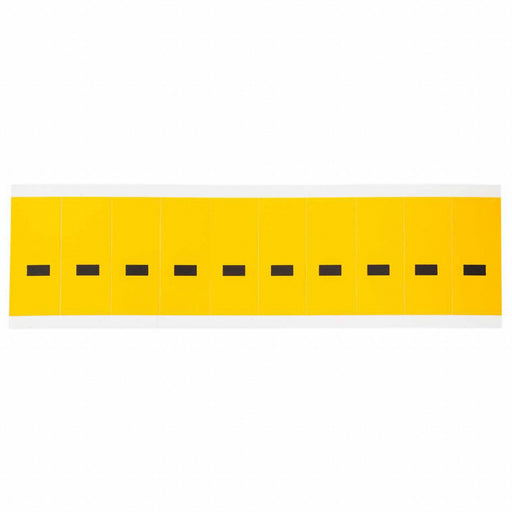 Numbers And Letters Dash 2-1/4In H PK10