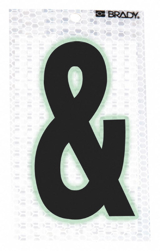 Reflective Symbol  2-3/8 in H PK10