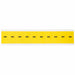 Numbers And Letters Blk On Ylw Dash PK10