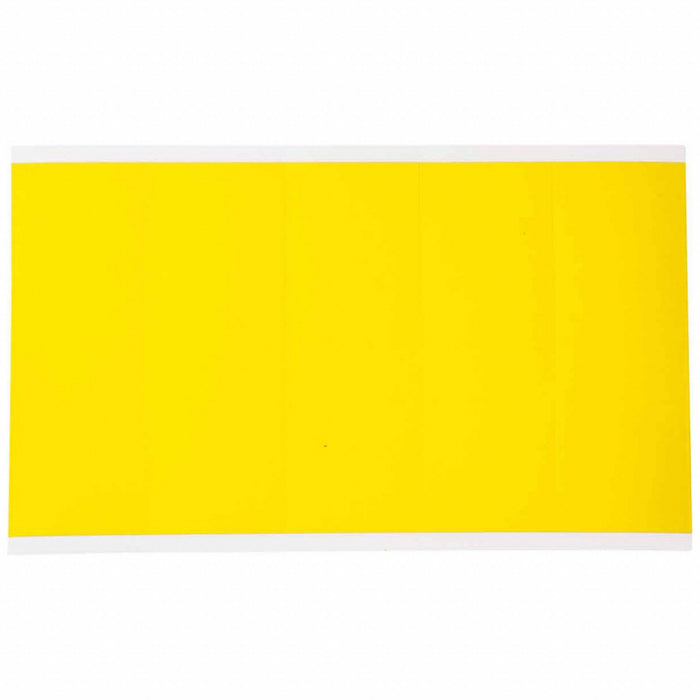 Blank Label Vinyl 5 in H 1-3/4 in W