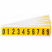 Numbers Label Kit 0 Thru 9 PK25