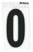 M4991 Ultra Reflective Numbers 0 PK10