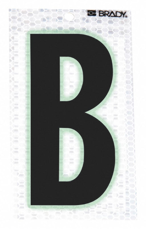 M4988 Letter Label Character B PK10