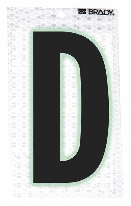 M4988 Ultra Reflective Letter D PK10